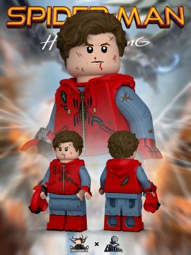 spider man battle damaged ver.