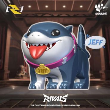 Soulink 漫威爭鋒 小鯊狗 杰夫 第三方人仔 配件