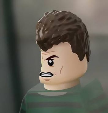 Sandman Half-faced face