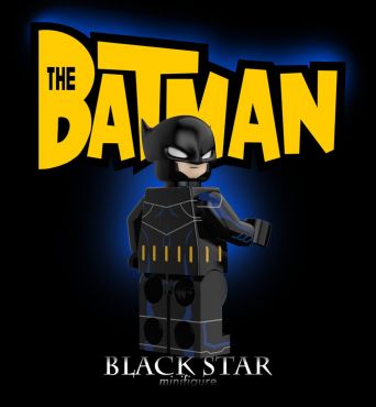 BLACK STAR minifigure Tier One Bricks