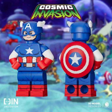 Captain America pixel ver.