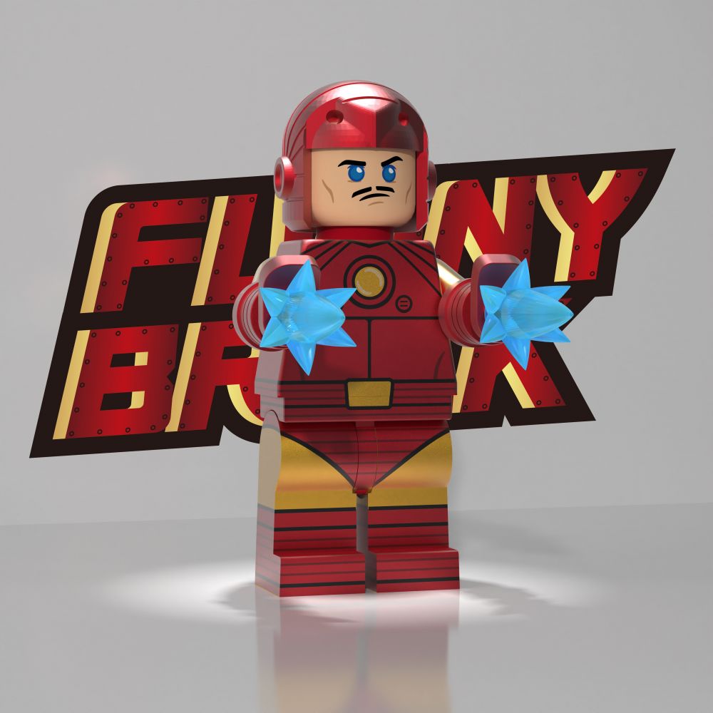 Iron Man Origin Model 02 ver. A Tier One Bricks