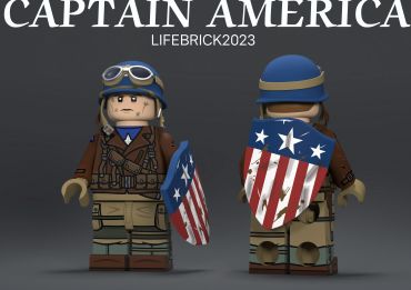 Captain America - Tier One Bricks