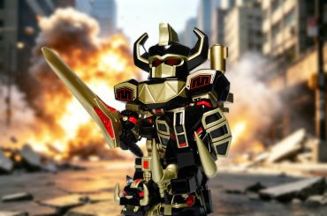 Megazord black LED ver.