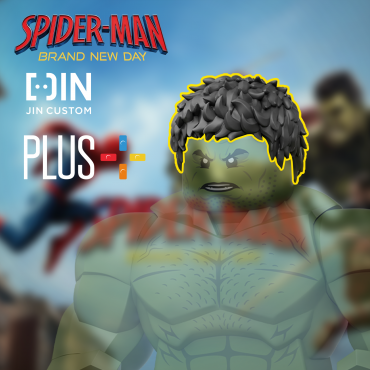 PLUS banner grey hair pack