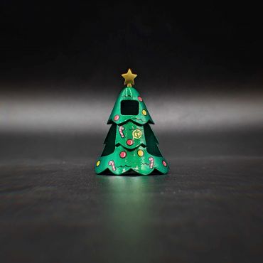 GB Christmas Tree Costume metallic green