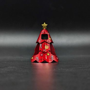 GB Christmas Tree Costume metallic red