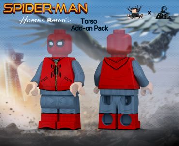 spider man torso pack