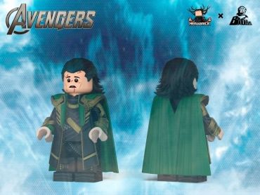 AVENGERS I_LOKI Battle-damaged expression