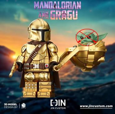 Mandalorian an POD- gold ver.